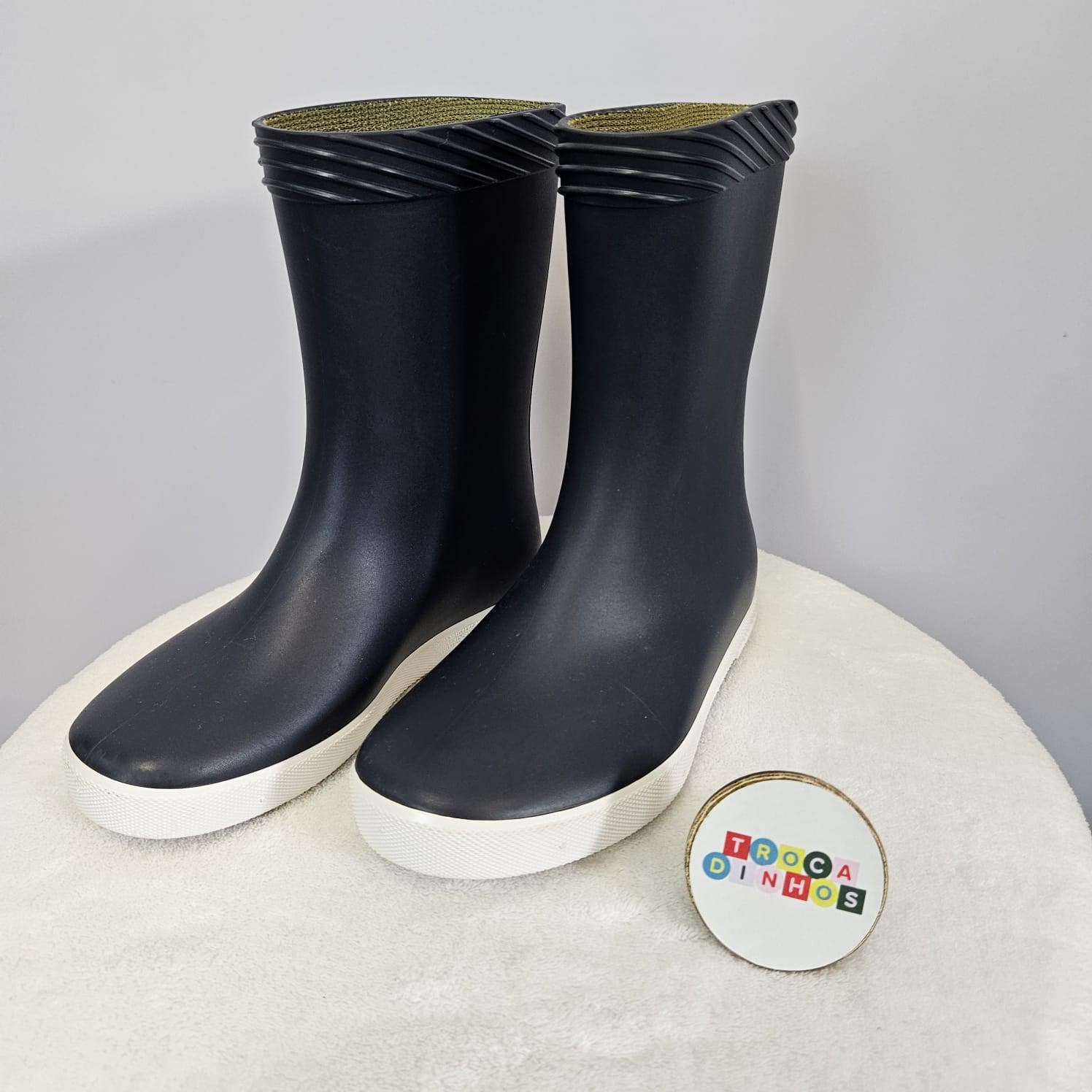 Bota Galocha Azul - produto NOVO