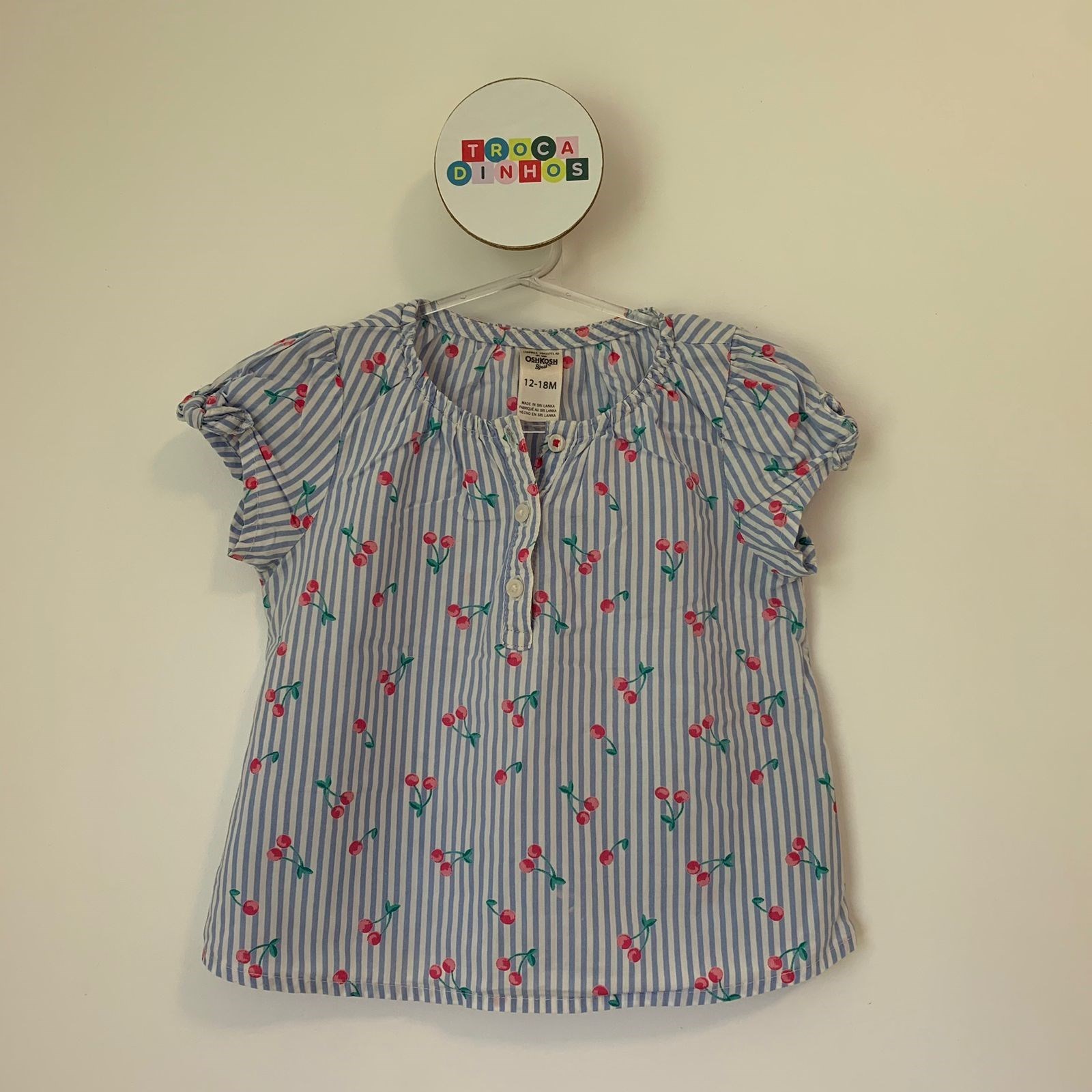 Bata de cerejinha - Oshkosh B'Gosh