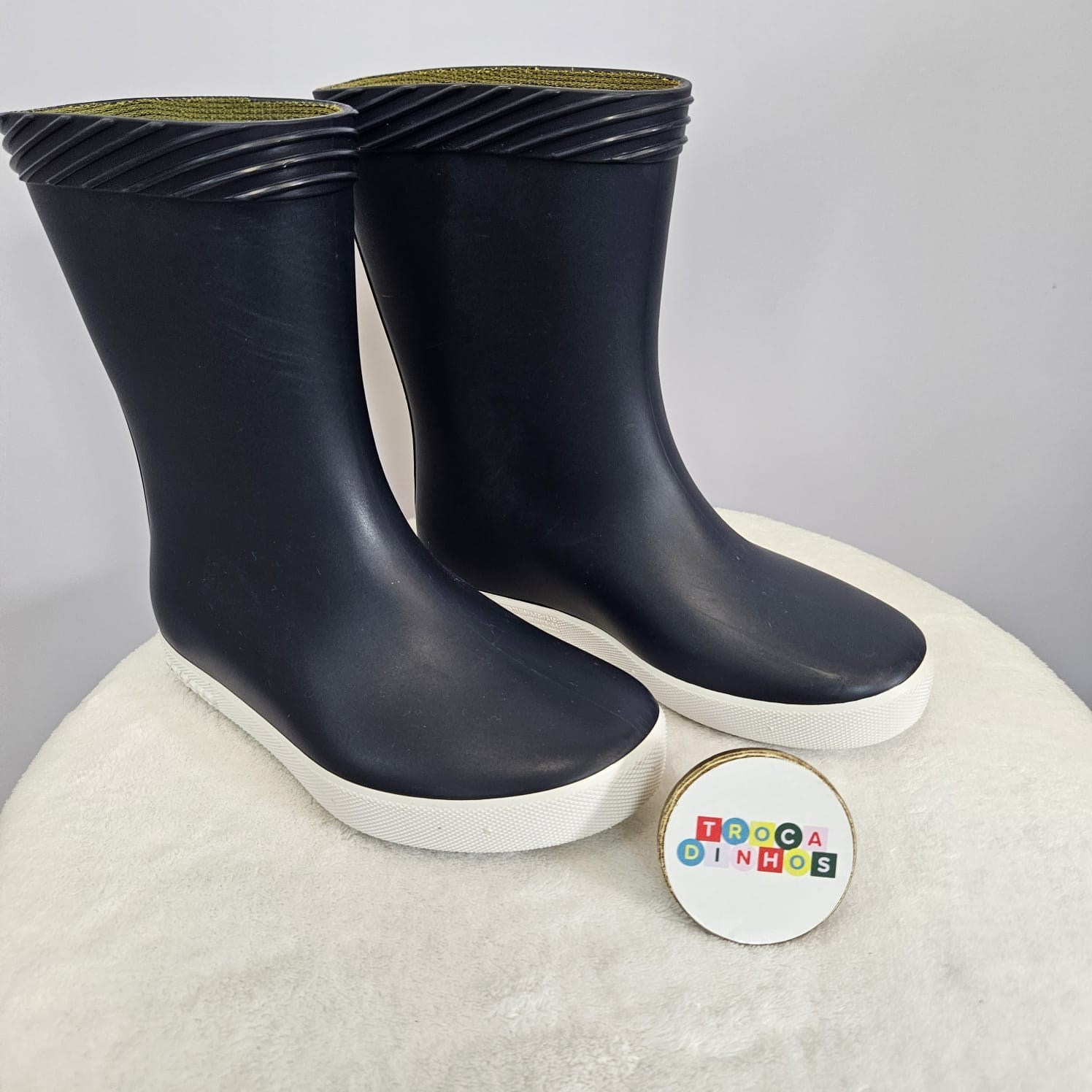 Bota Galocha Azul - produto NOVO