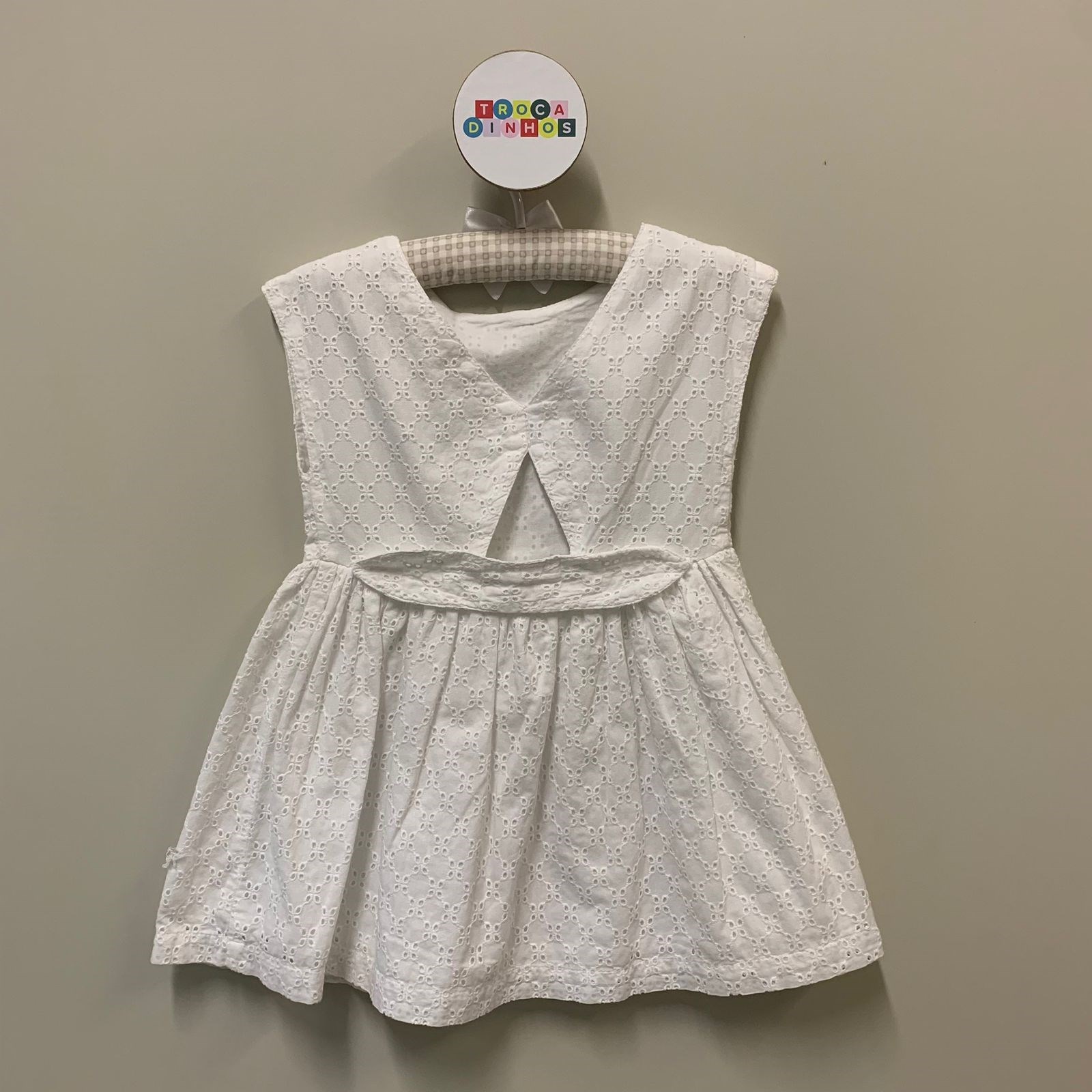 Vestido branco - Zara