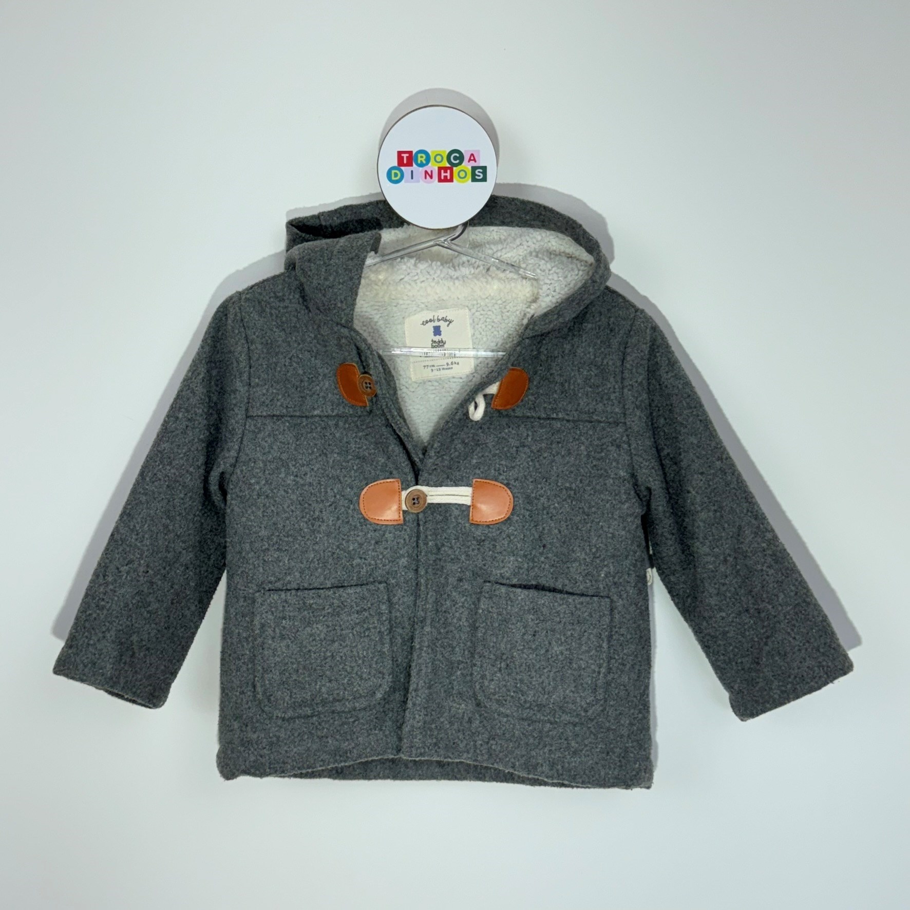 Casaco em mescla de lã - Teddy Boom