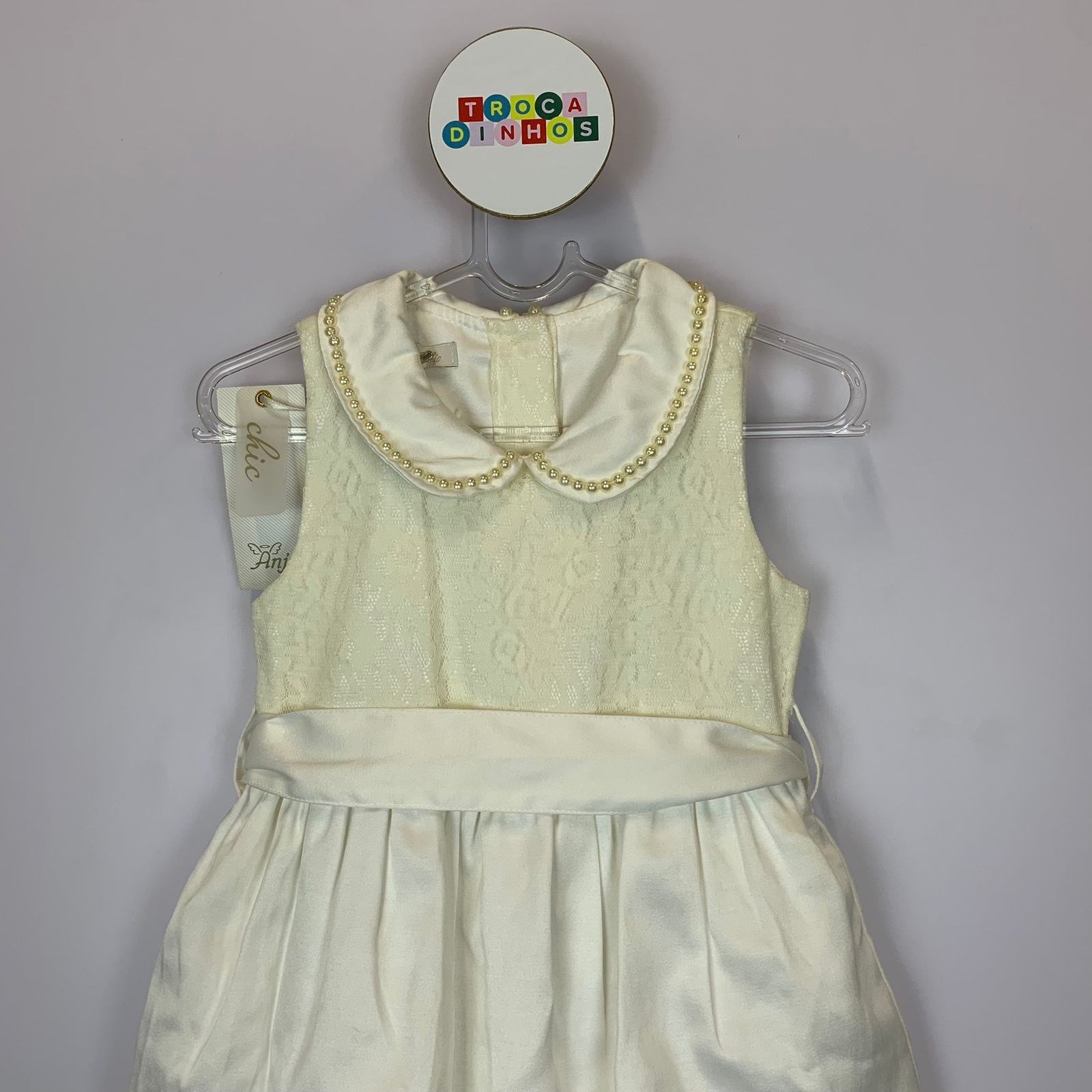Vestido anjos baby - produto NOVO