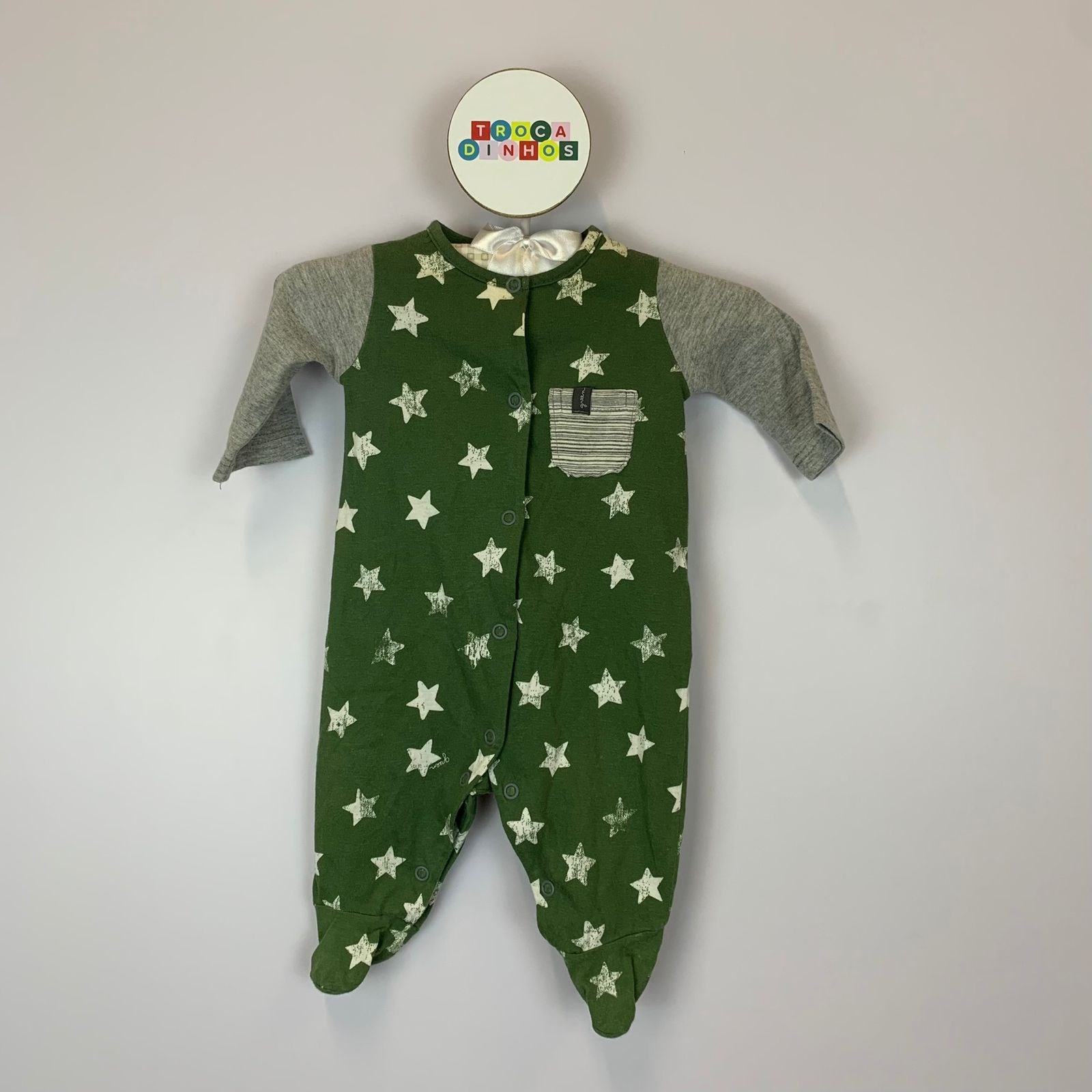 Macacão estrelas Green