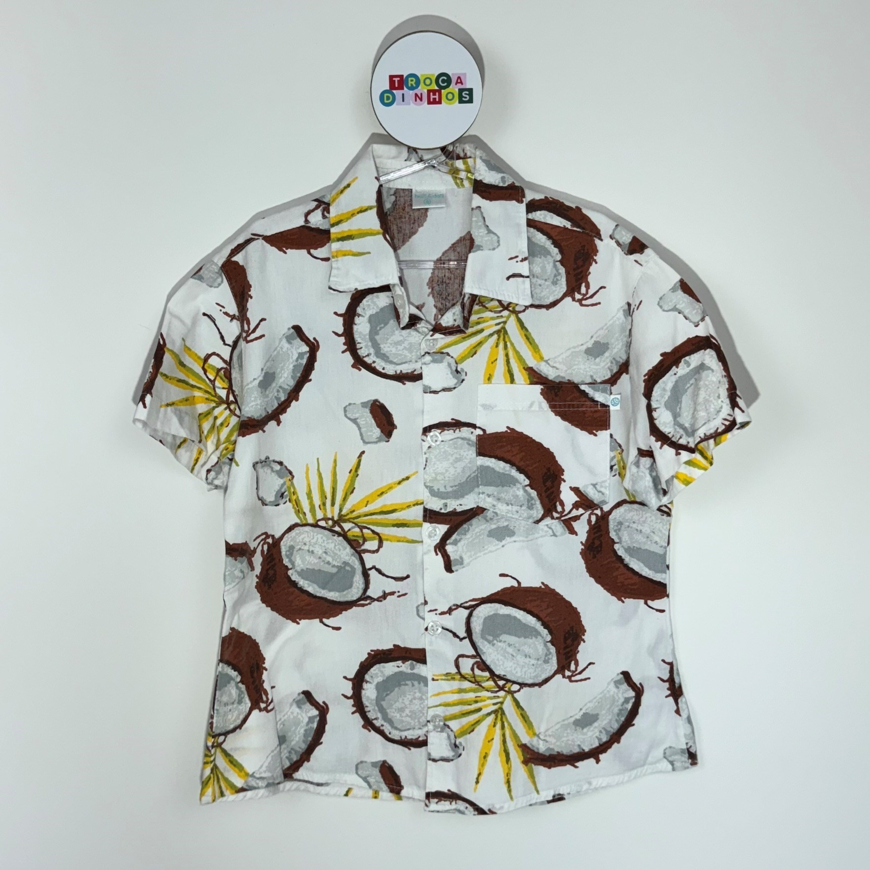 Camisa coco do verão