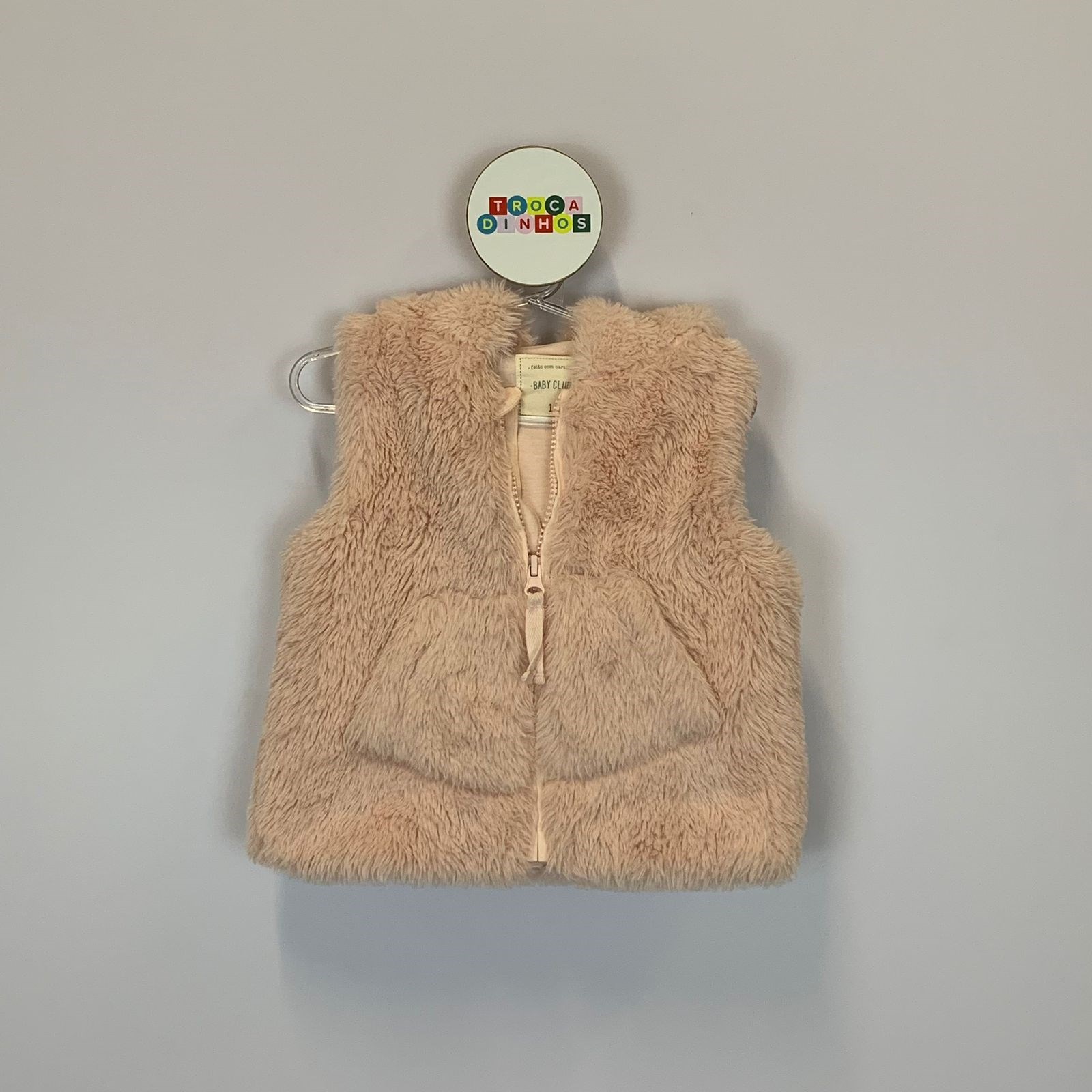 Colete de pelúcia - Baby Club