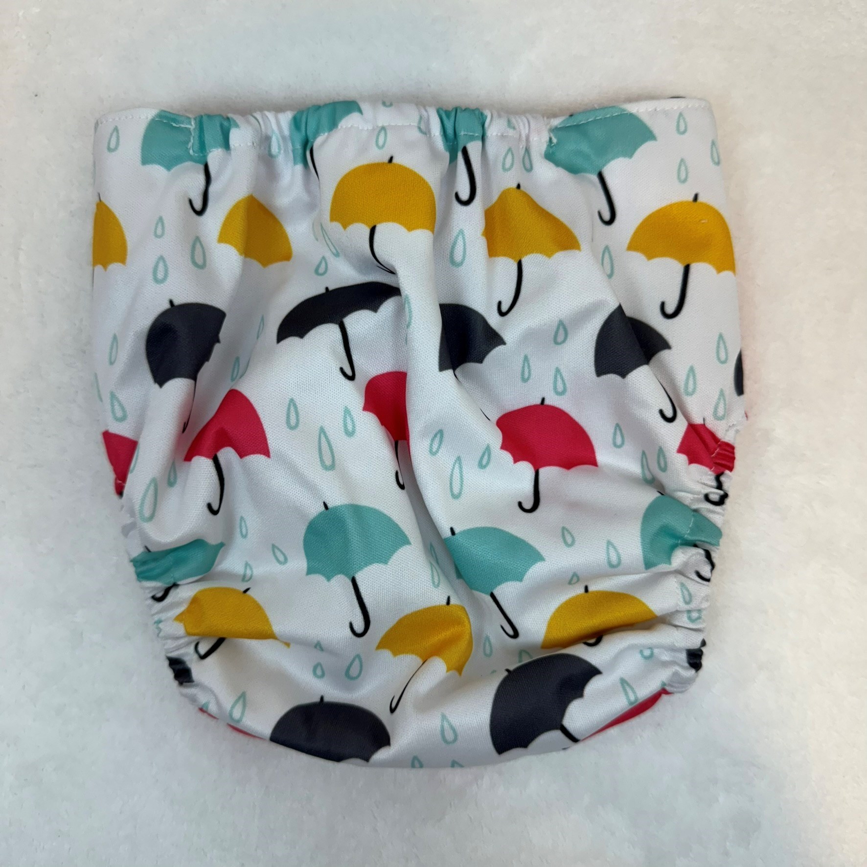 Fralda ecológica - estampa guarda-chuva Happy Flute