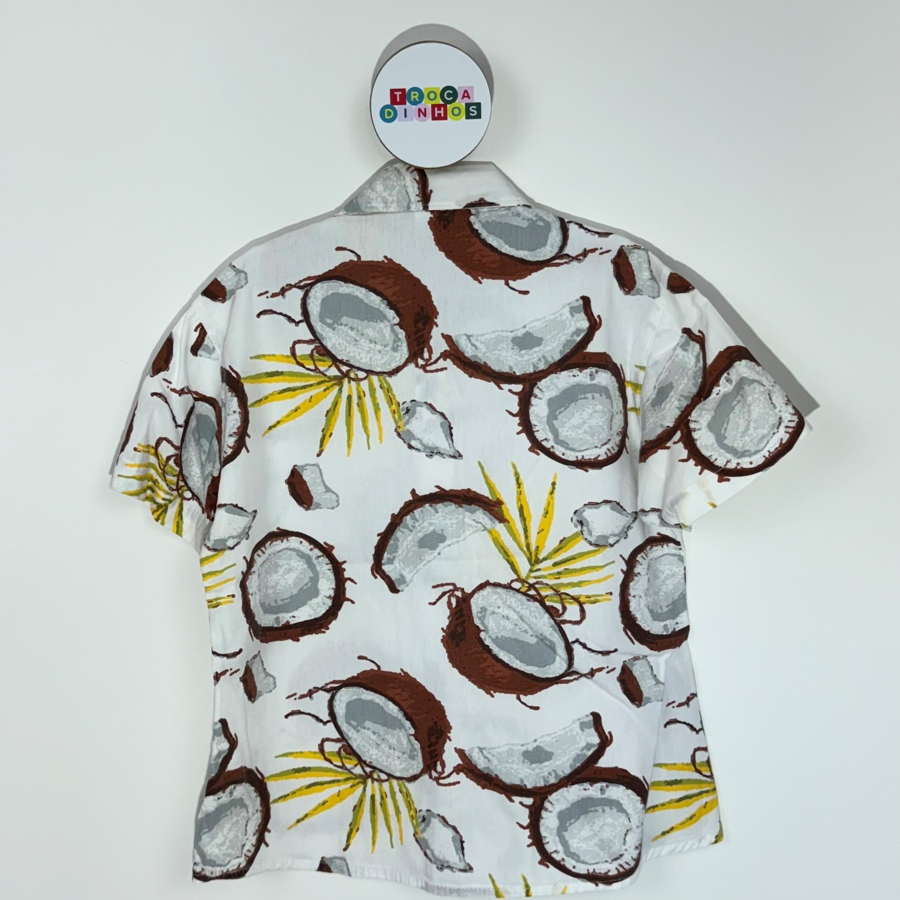 Camisa coco do verão