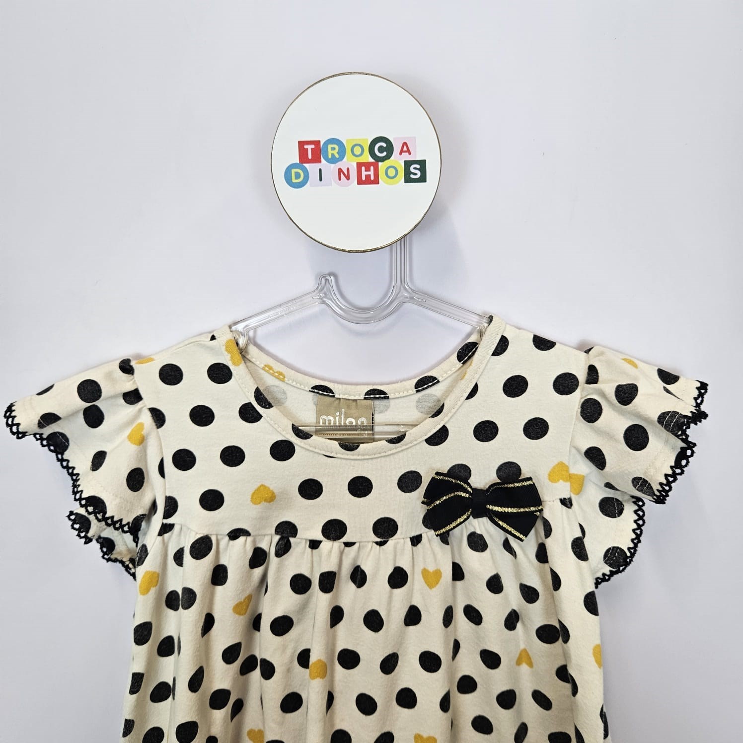 Vestido de bolinhas Milon