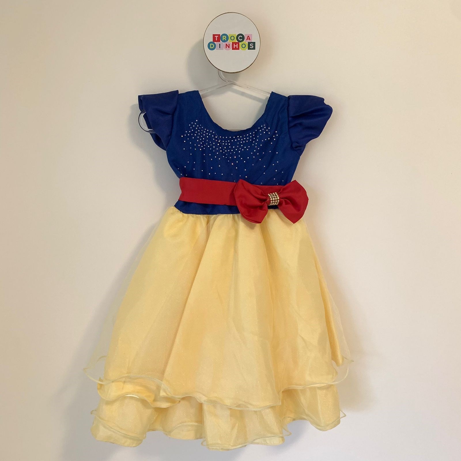 Vestido fantasia branca de neve