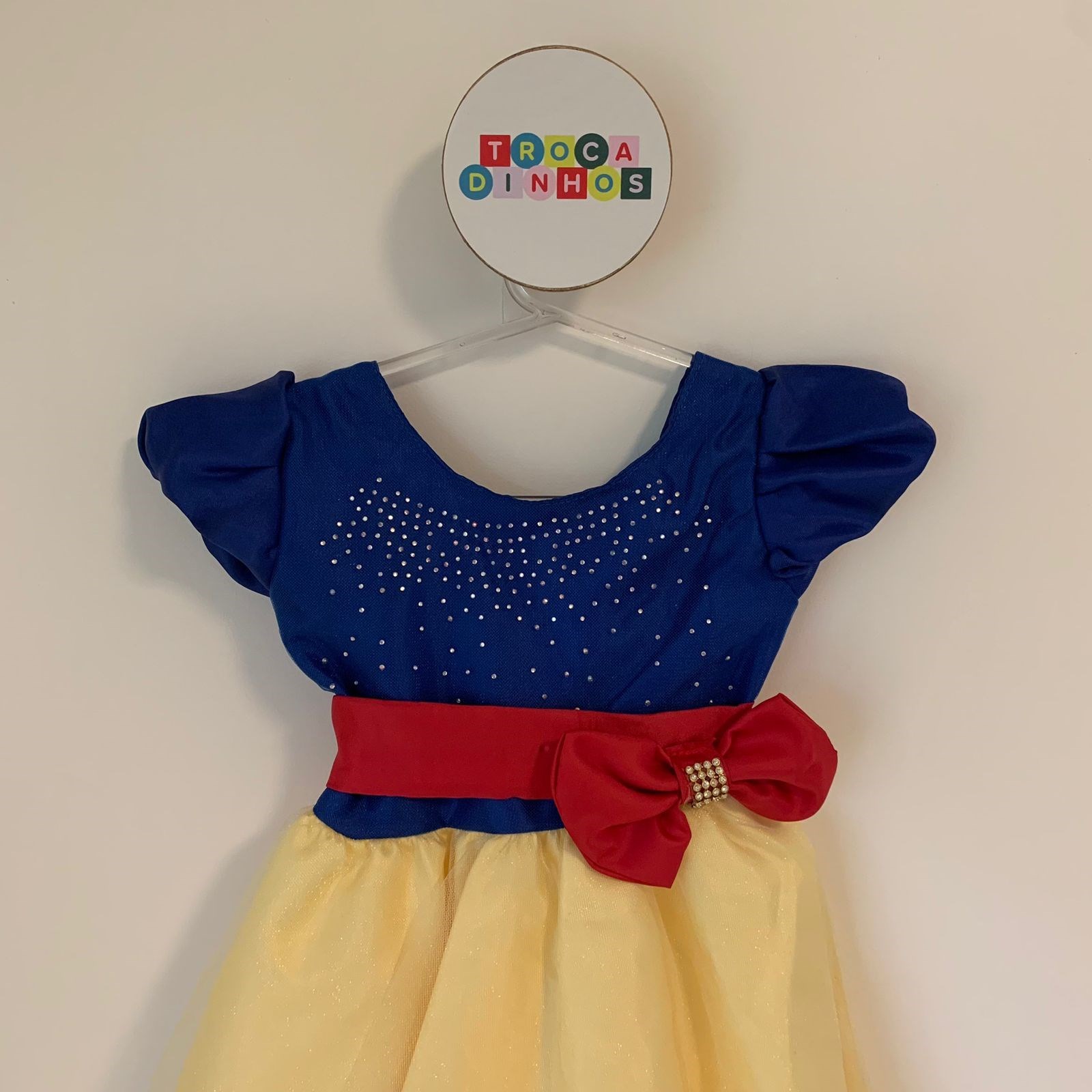 Vestido fantasia branca de neve