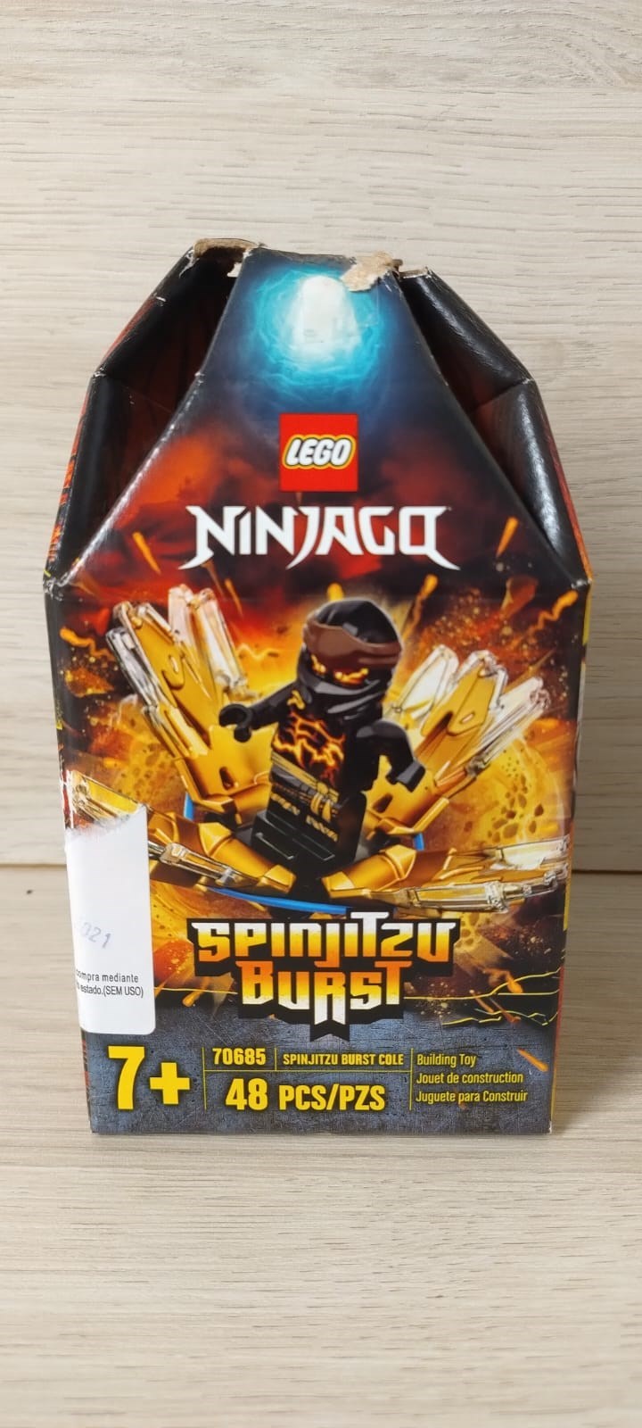 Lego Ninjago Spinjitsu Burst Cole