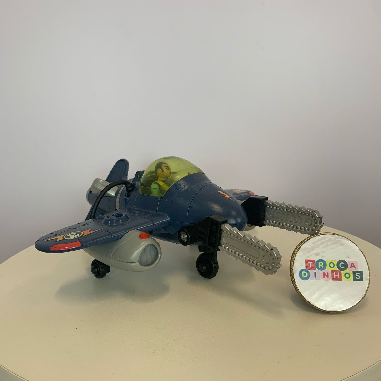 Avião Sky Racer Tornado Jet Imaginext Fisher Price - Mattel