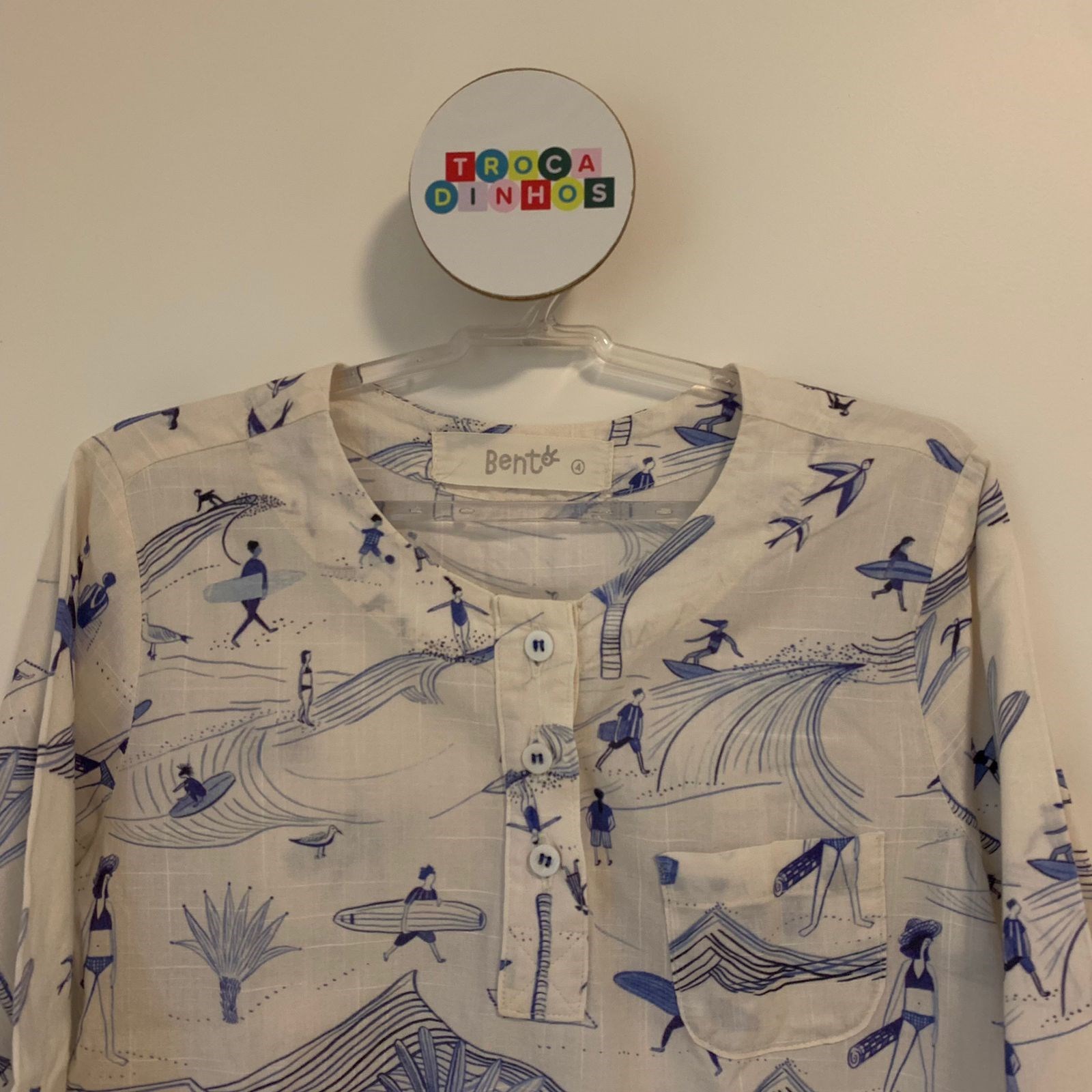 Bata surfê - marca: Bentô