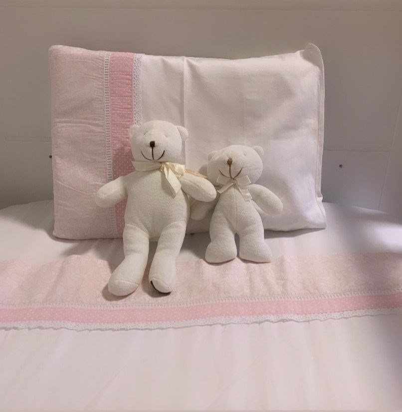 Lençol com duas peças - 300 fios flores