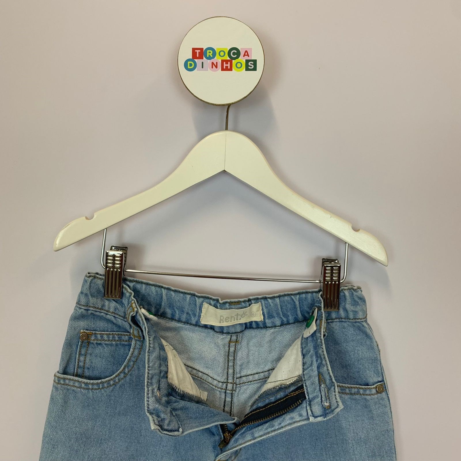 Calça Jeans reta Bentô