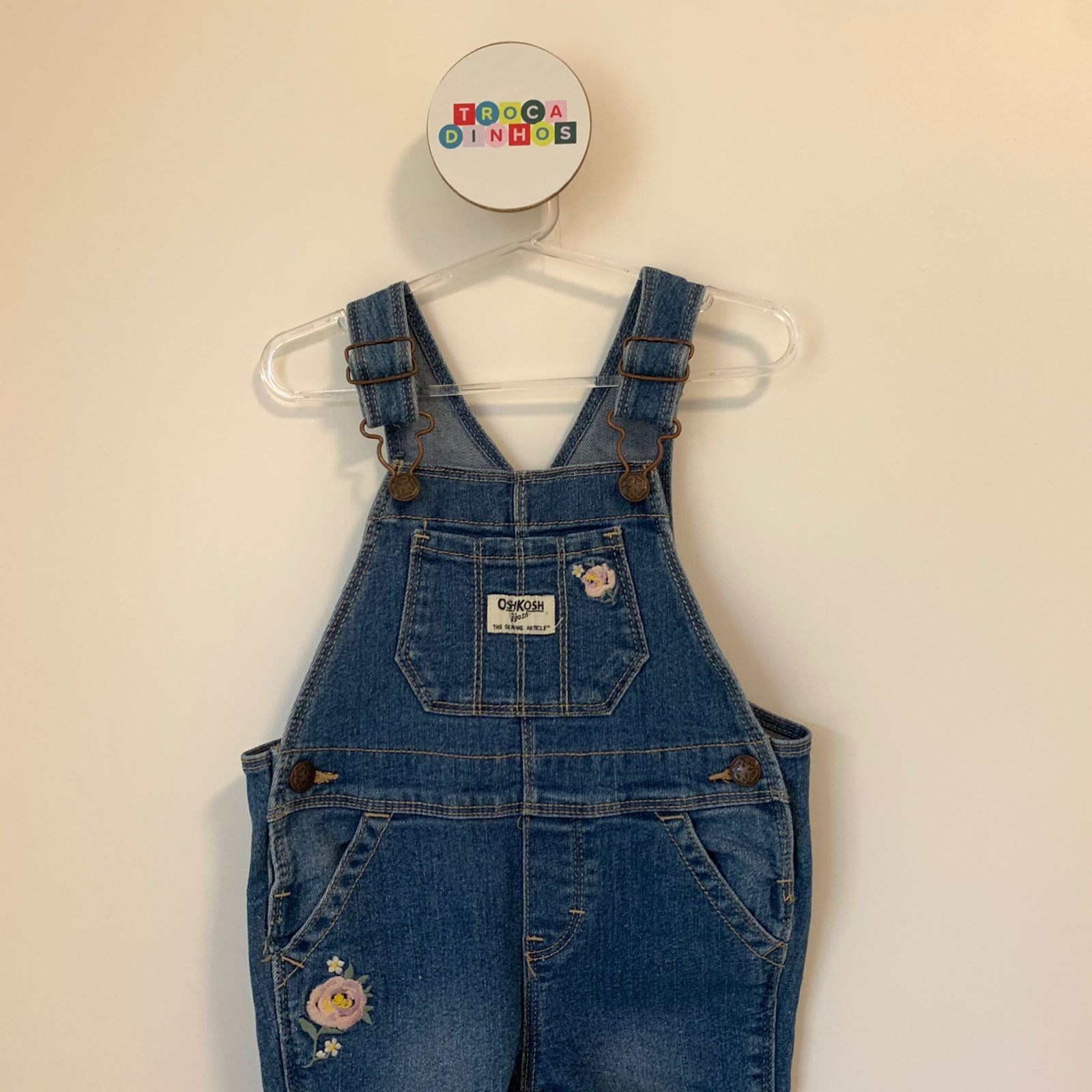 Jardineira Jeans OshKosh B'gosh