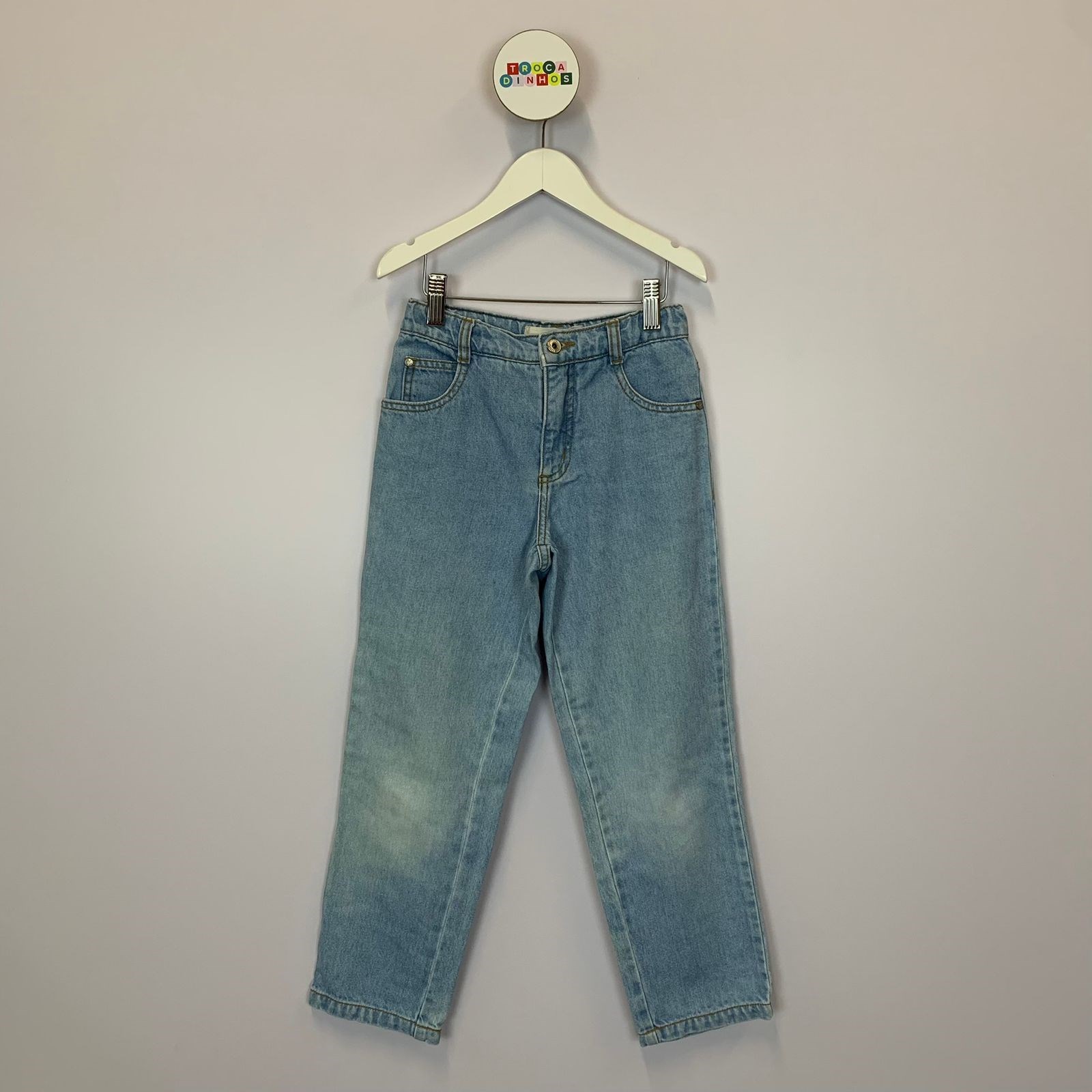 Calça Jeans reta Bentô