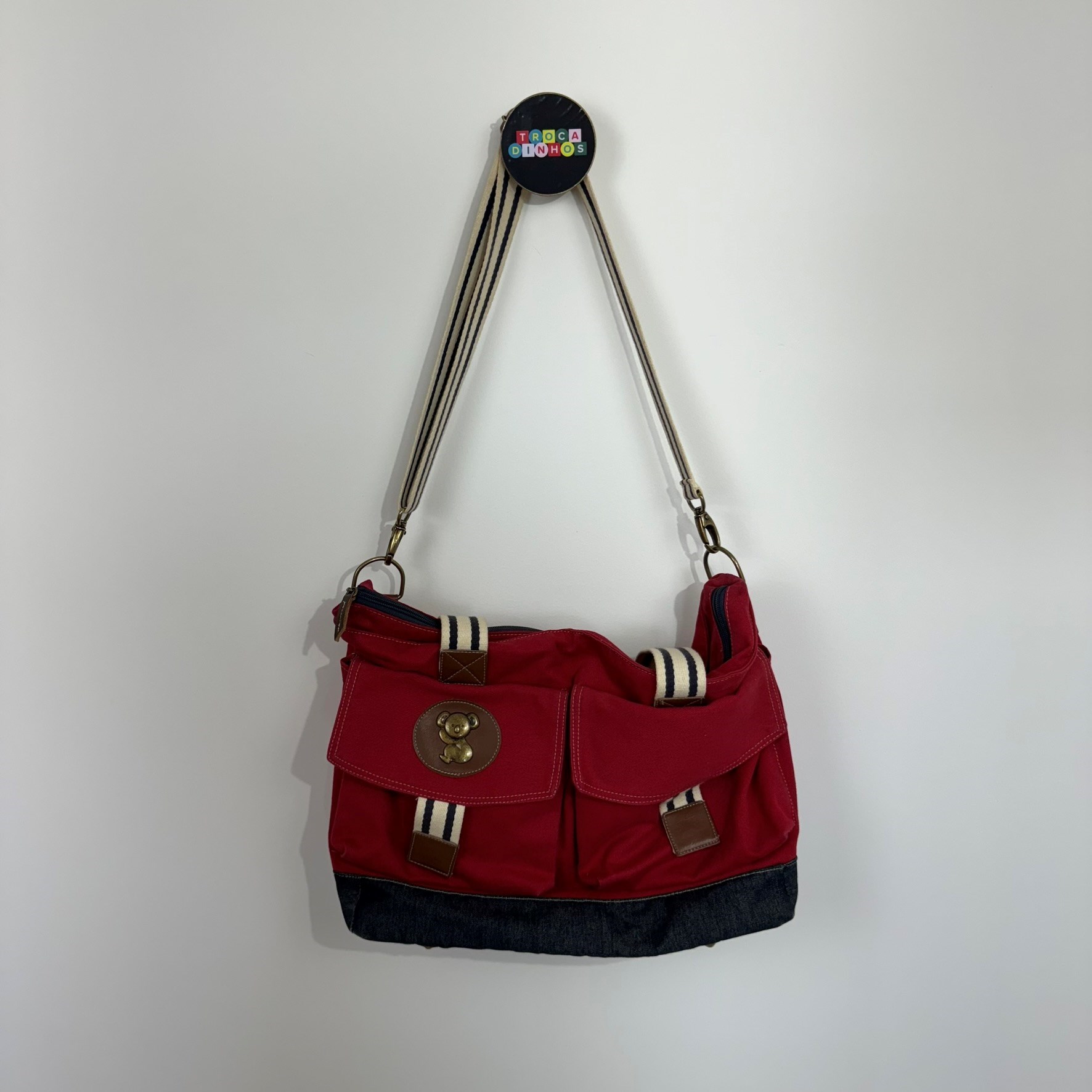 KIT: Bolsa de maternidade com trocador + bolsa térmica Baby Koala