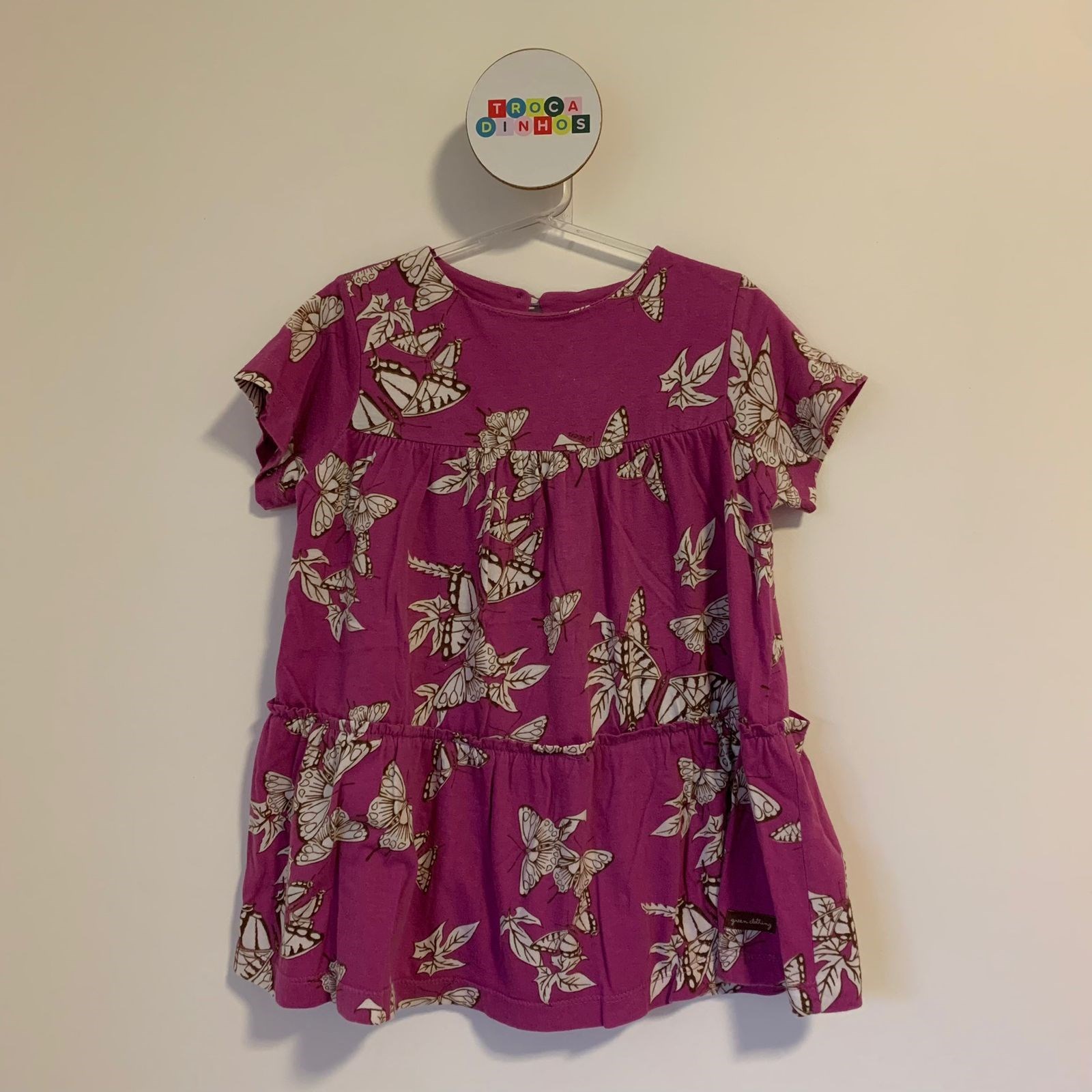 Vestido borboleta - Marca: Green