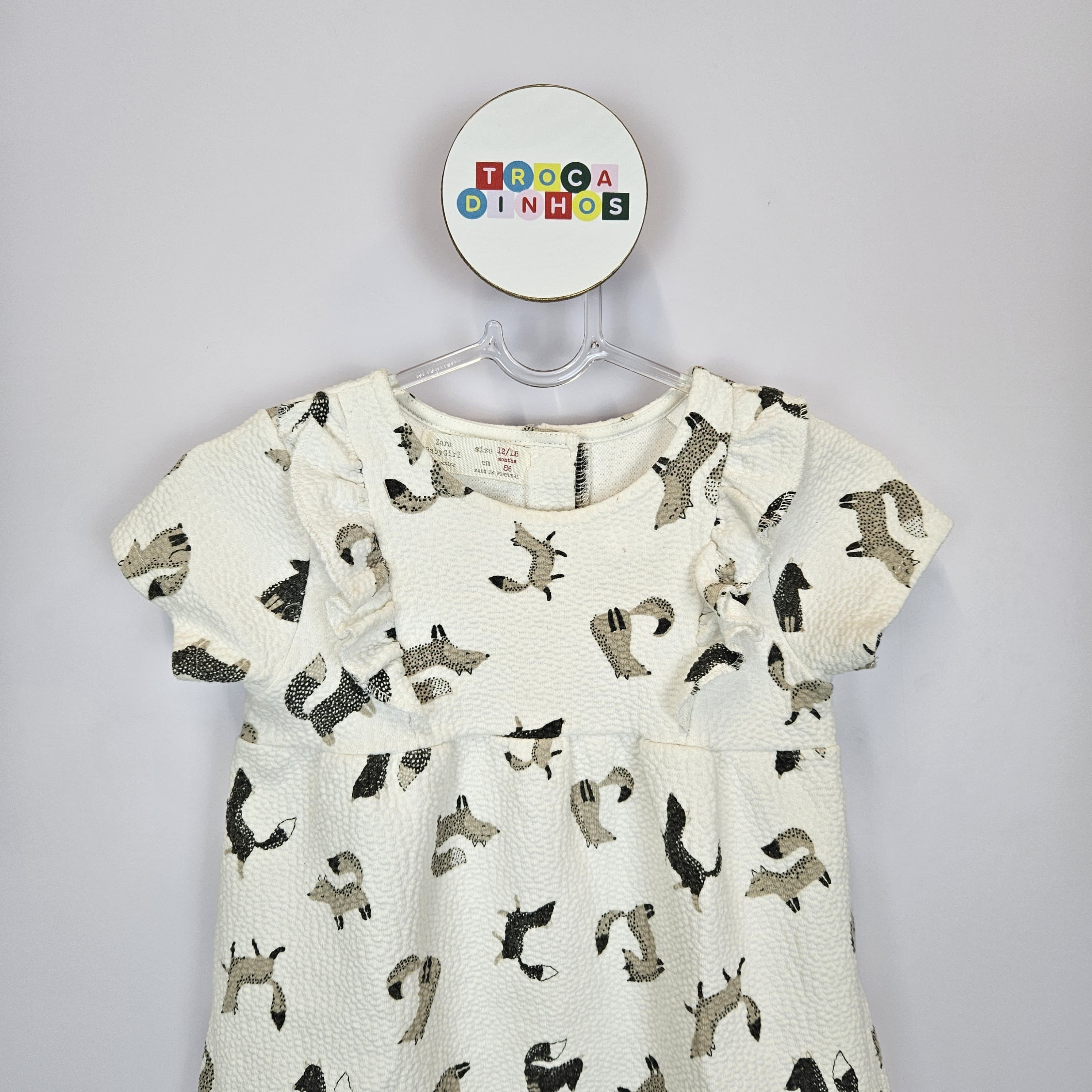 Vestido Raposinha Zara
