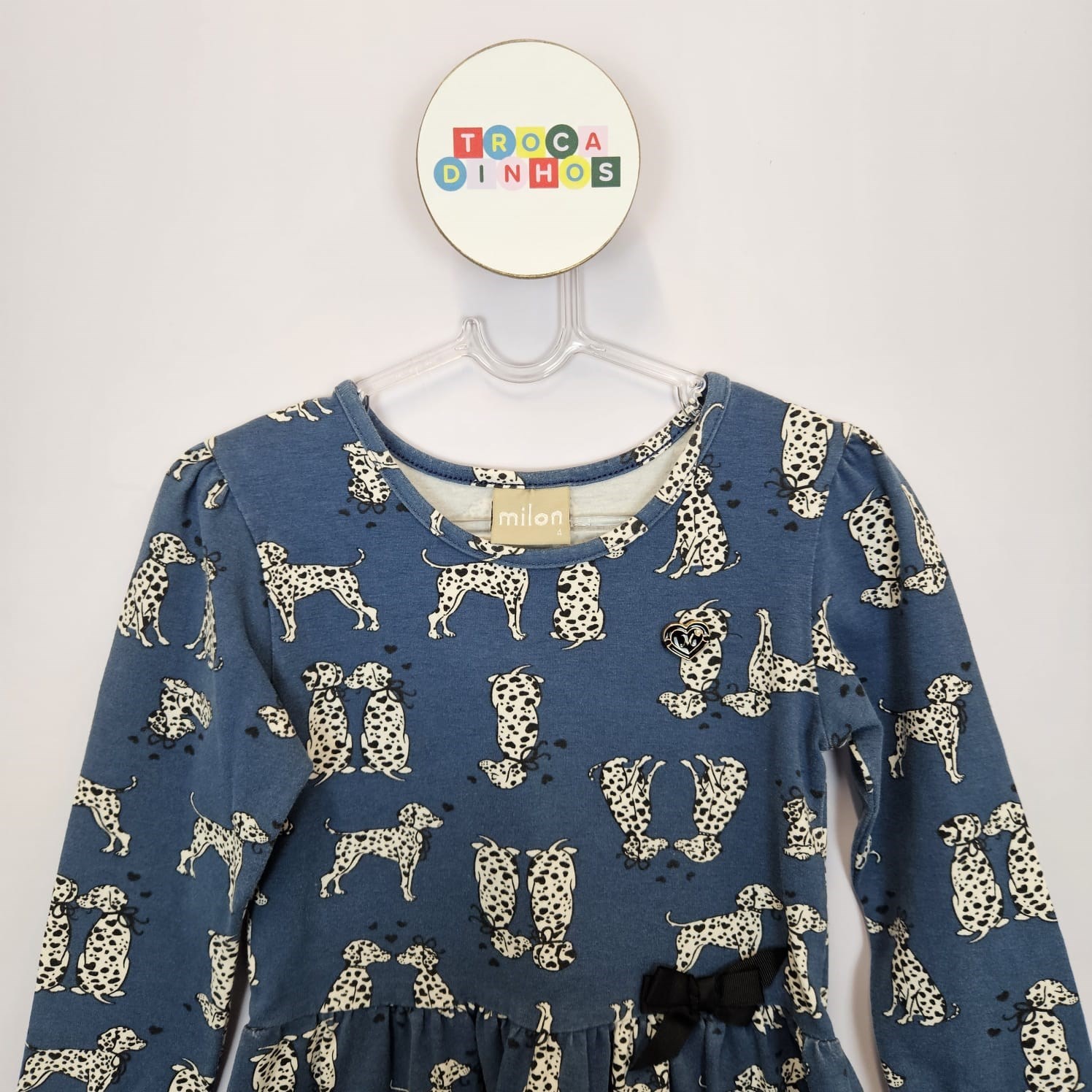 Vestidinho Dálmatas Milon 