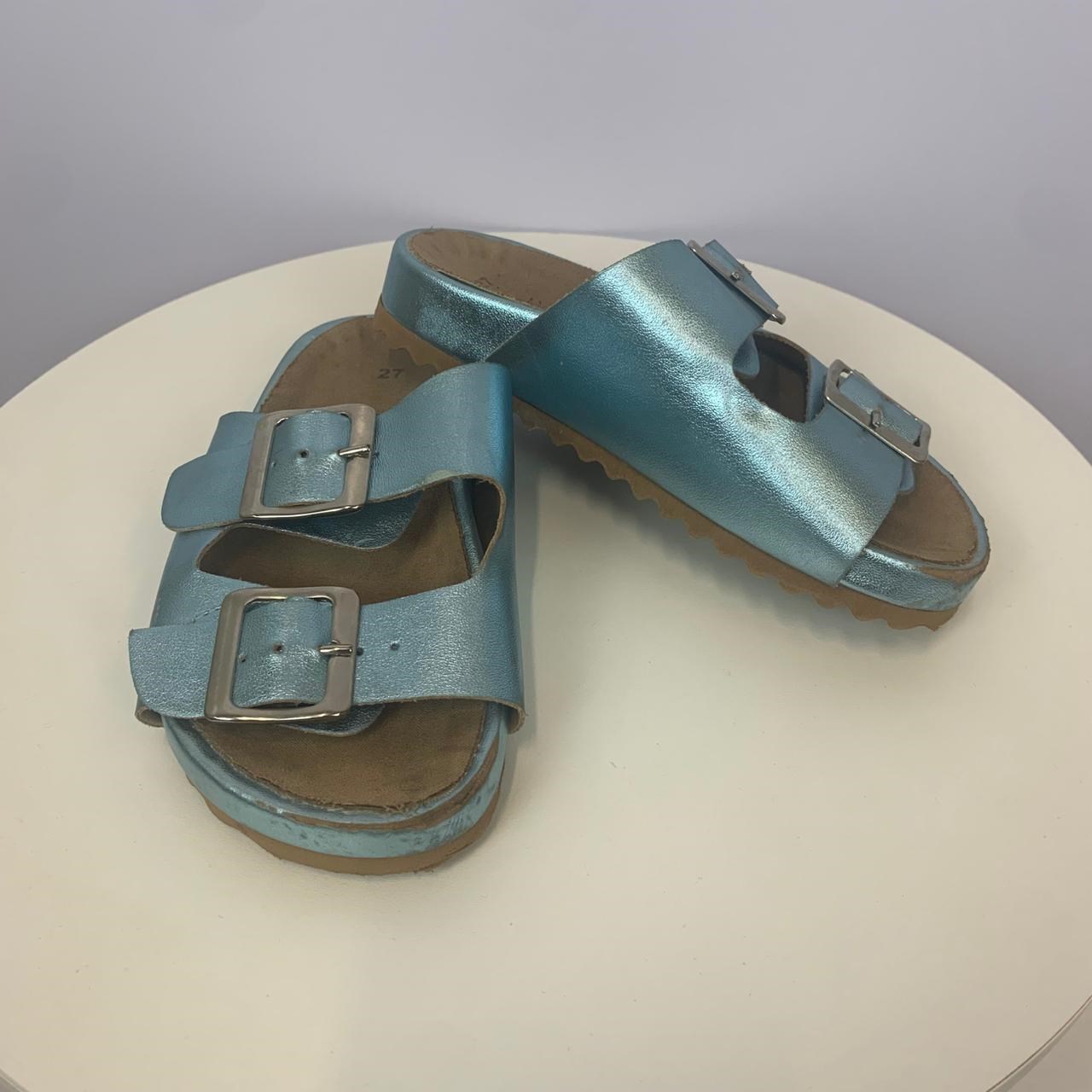 Tamanco Infantil Feminino Birken - Azul