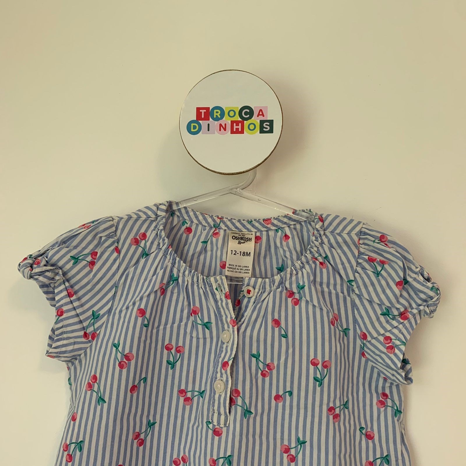 Bata de cerejinha - Oshkosh B'Gosh