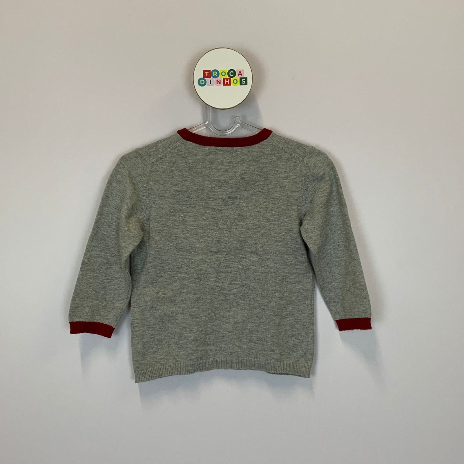 Cardigã cinza - Zara 